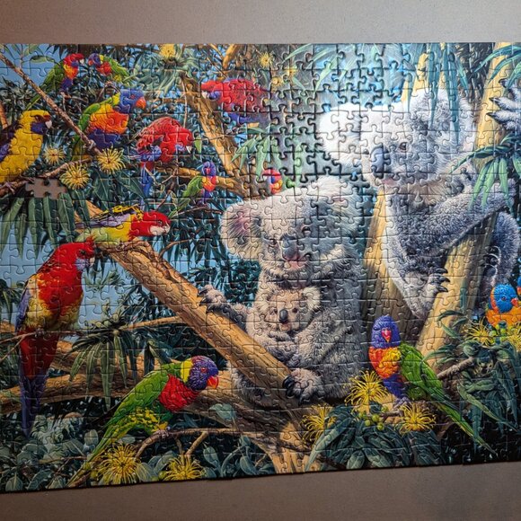 Ravensburger 500 piece puzzles both missing a piece - Picture 2 of 4
